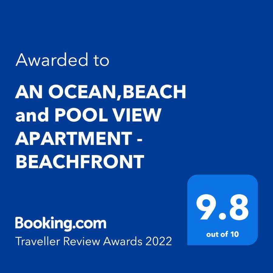 מנדורה An Ocean,Beachfront And Pool View Apartment 210 מראה חיצוני תמונה
